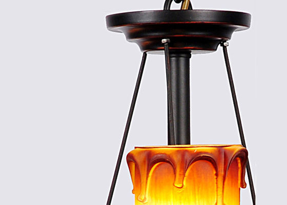 3 হাল্কা Bordeaux, ক্লাসিক পেটা লোহা ঝাড়বাতি, ভোজনশালা Chandeliers আলোর