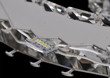 LED সমসাময়িক লাক্সারি ক্রিস্টাল ঝাড়বাতি