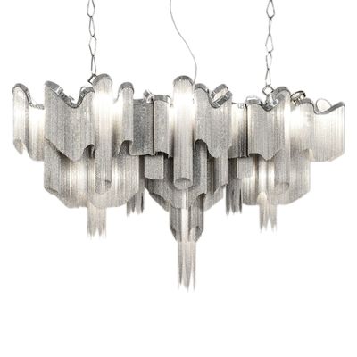 স্টেইনলেস স্টীল হোটেল Chandeliers
