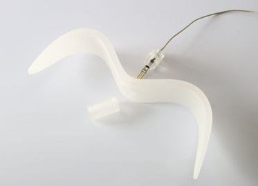 বাহ Nightbirds সাসপেনশন আলোর বিশুদ্ধ হোয়াইট এক্রাইলিক LED আলোর পাখি আকৃতি