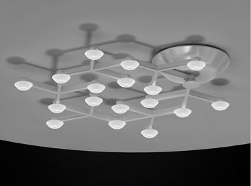 17 প্রভা LED নিট সার্কেল উষ্ঞ হোয়াইট LED সঙ্গে ঝুলন্ত সিলিং প্রভা