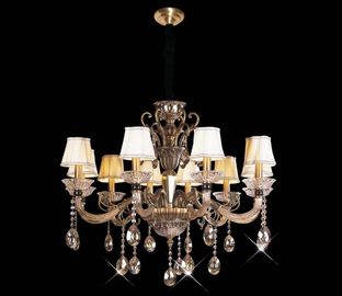 30 অস্ত্র সিই / RoHS অনুবর্তী সঙ্গে কার্ড সিস্টেম Swarovski ক্রিস্টাল এলইডি ঝাড়বাতি প্রভা