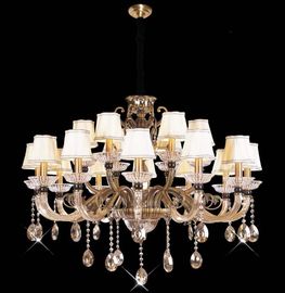 30 অস্ত্র সিই / RoHS অনুবর্তী সঙ্গে কার্ড সিস্টেম Swarovski ক্রিস্টাল এলইডি ঝাড়বাতি প্রভা