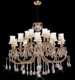 30 অস্ত্র সিই / RoHS অনুবর্তী সঙ্গে কার্ড সিস্টেম Swarovski ক্রিস্টাল এলইডি ঝাড়বাতি প্রভা