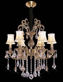 30 অস্ত্র সিই / RoHS অনুবর্তী সঙ্গে কার্ড সিস্টেম Swarovski ক্রিস্টাল এলইডি ঝাড়বাতি প্রভা