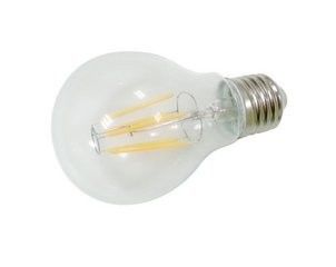 220V রা 85 6W নেতৃত্বাধীন ফিলামেন্ট বালব Dimmable নেতৃত্বাধীন গ্লোব হাল্কা কন্দ 60 * 110mm