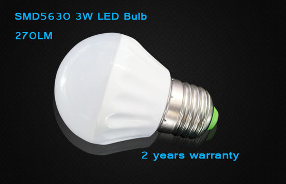 2700-6500K 800 নালিকাগহ্বর সঙ্গে G45 E27 / E14 LED হাল্কা কন্দ LED গ্লোব বালব 3W 35000h হোম আলোর