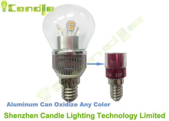 সুপার উজ্জ্বল 5W নেতৃত্বাধীন গ্লোব বালব E14 360 ডিগ্রী প্রেক্ষা এঙ্গেল সিই RoHS অনুবর্তী সঙ্গে