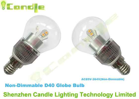 সুপার উজ্জ্বল 5W নেতৃত্বাধীন গ্লোব বালব E14 360 ডিগ্রী প্রেক্ষা এঙ্গেল সিই RoHS অনুবর্তী সঙ্গে