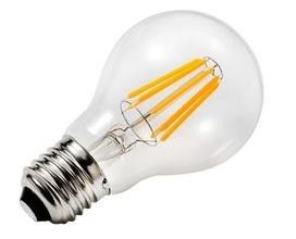 630lm 6W Dimmable নেতৃত্বাধীন ফিলামেন্ট বালব গ্লোব আকৃতির বেডরুম জন্য LED লাইট বাল্ব
