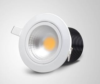 10Watt নেতৃত্বাধীন downlights সভা কক্ষ রা 80 IP45 উষ্ঞ হোয়াইট নিয়মিত Dimmable জন্য