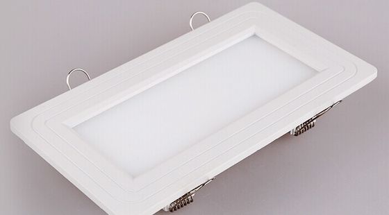 12W 1080LM SMD ও স্কয়ার স্কয়ার এলইডি খুপরিকাটা downlights 6000K সিই / RoHS অনুবর্তী অনুমোদন