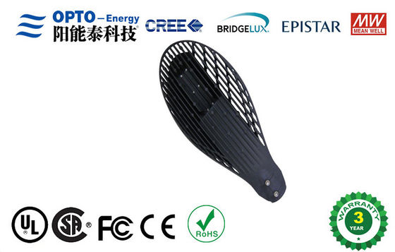 MeanWell সঙ্গে সড়ক চাঙ্গ খালেদা LED স্ট্রিট লাইট 50W অ্যালুমিনিয়াম ও টেম্পেরিং গ্লাস দিয়ে চালক Led