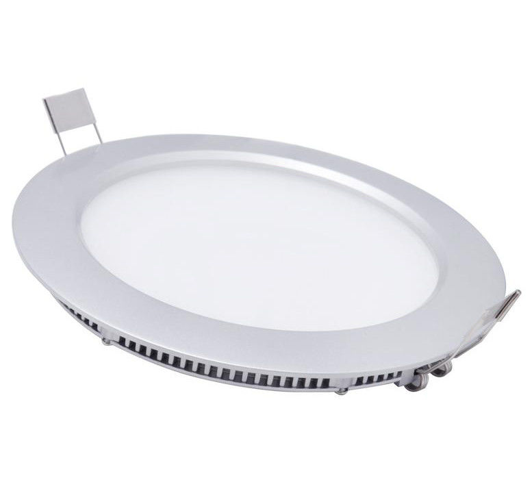 কর্মশালাটি সুপার পাতলা 16W 1280lm 240V D240mm নেতৃত্বাধীন ফ্লাট প্যানেল আলোর